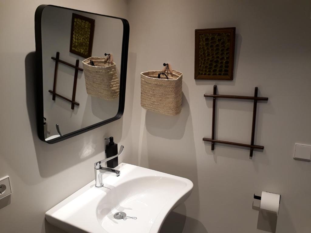 Kúpeľňa v ubytovaní "unic, turisme d'interior"