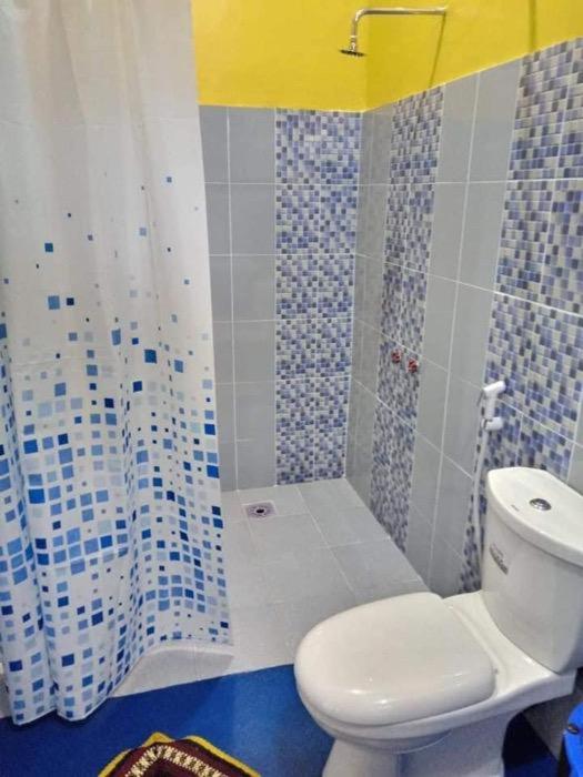 Koupelna v ubytování Furaha B&B Kendwa