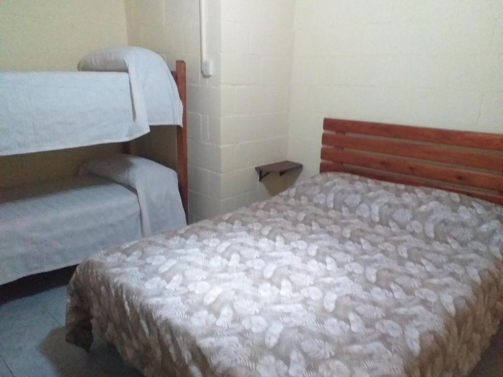 Postel nebo postele na pokoji v ubytování Cabanas Valle Azul