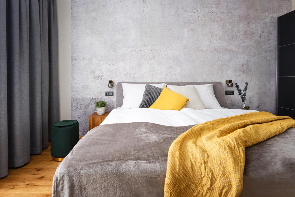 Letto o letti in una camera di Das Weinkitz