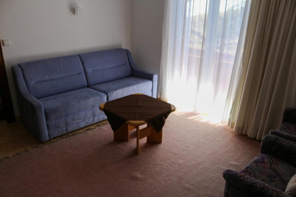 Posezení v ubytování Haus Alpina