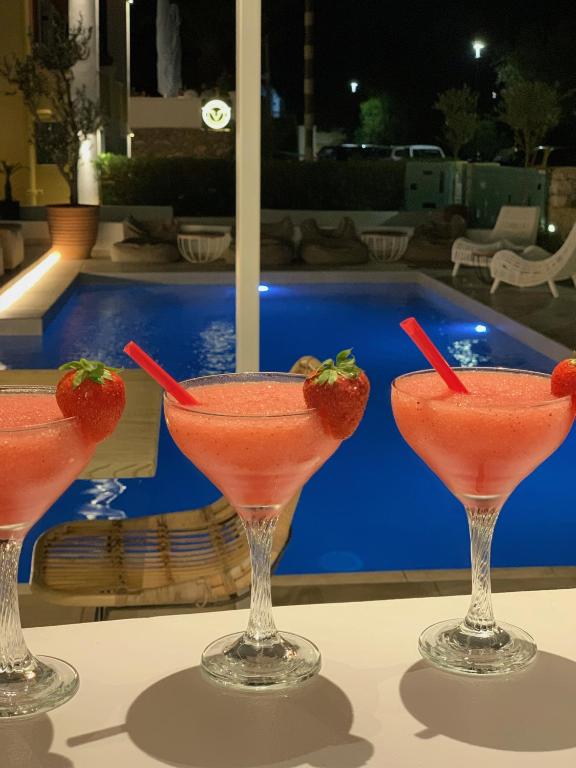 Nápoje v ubytování Alidian bay Suites Leros