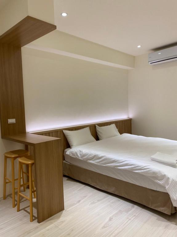 Postel nebo postele na pokoji v ubytování An An Homestay