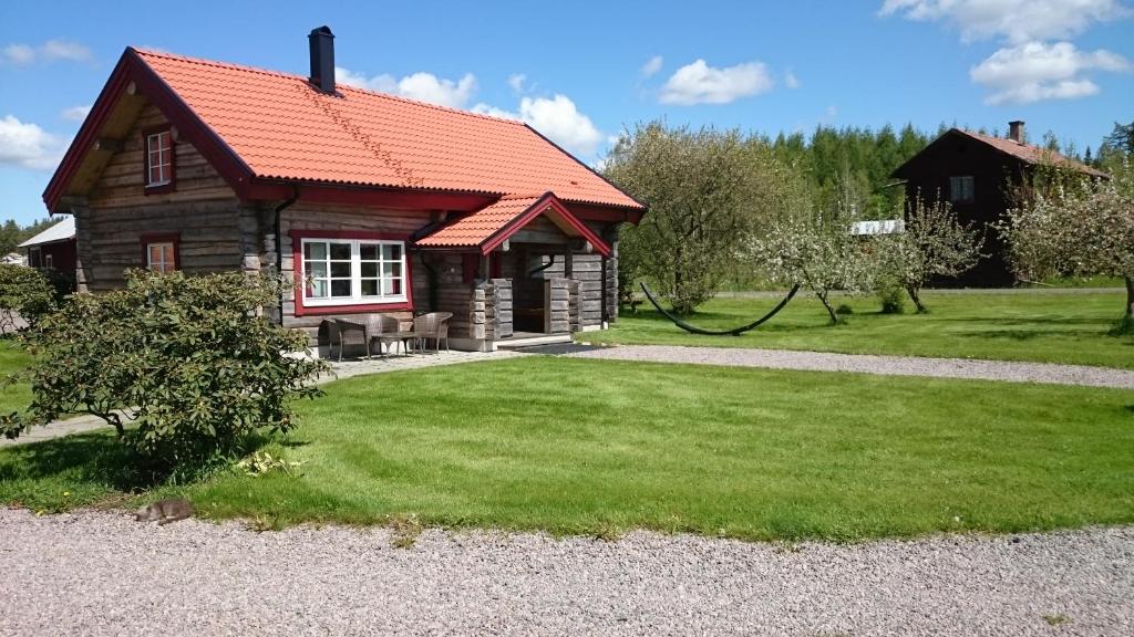 Zahrada ubytování Fårgården Åsebol