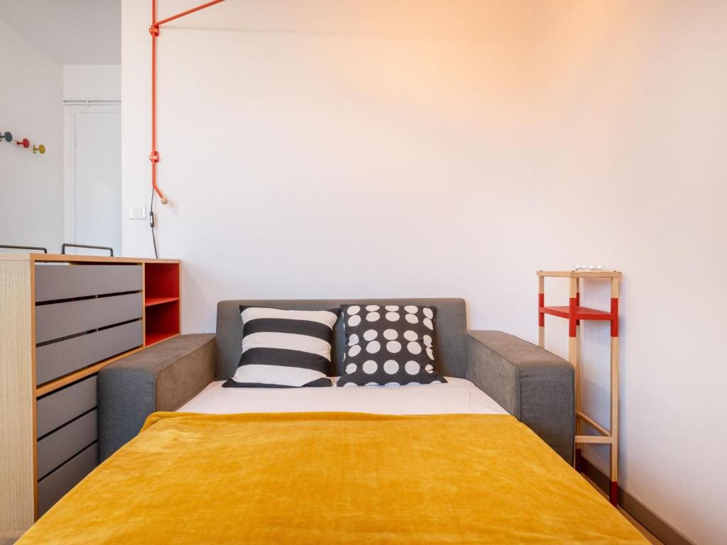 Postel nebo postele na pokoji v ubytování Studio Trouz Ar Mor-3 by Interhome