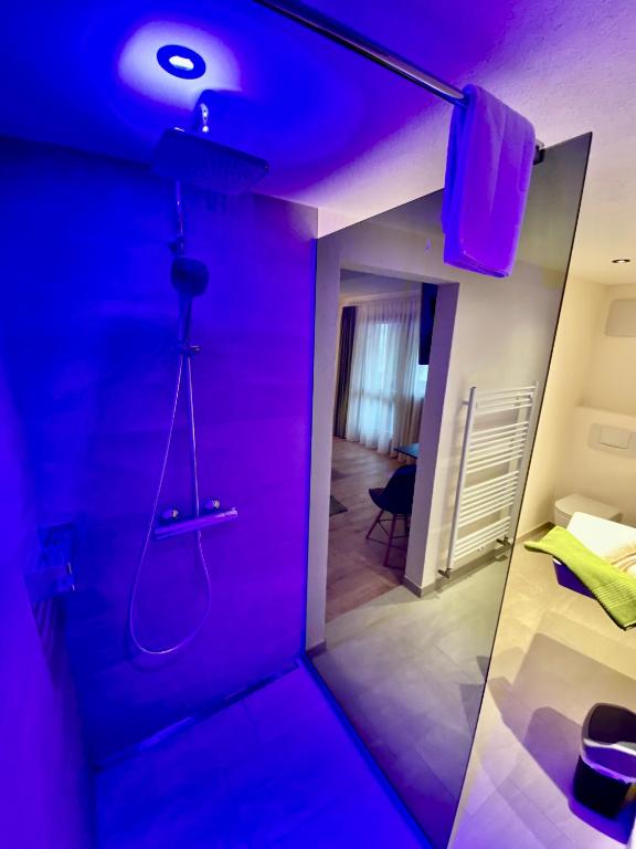 Katil atau katil-katil dalam bilik di Gasthof Rieder Stubn Hotel#Restaurant#Pinseria