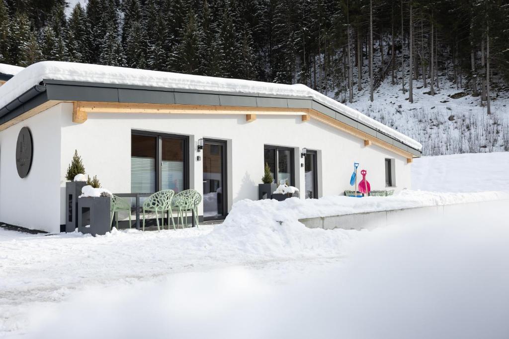 Fichtenlodge Stubaital v zimě