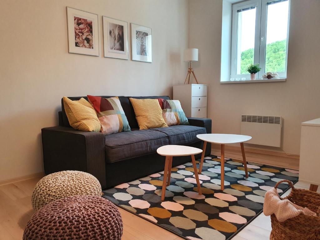 Posezení v ubytování Apartmány Břachovna