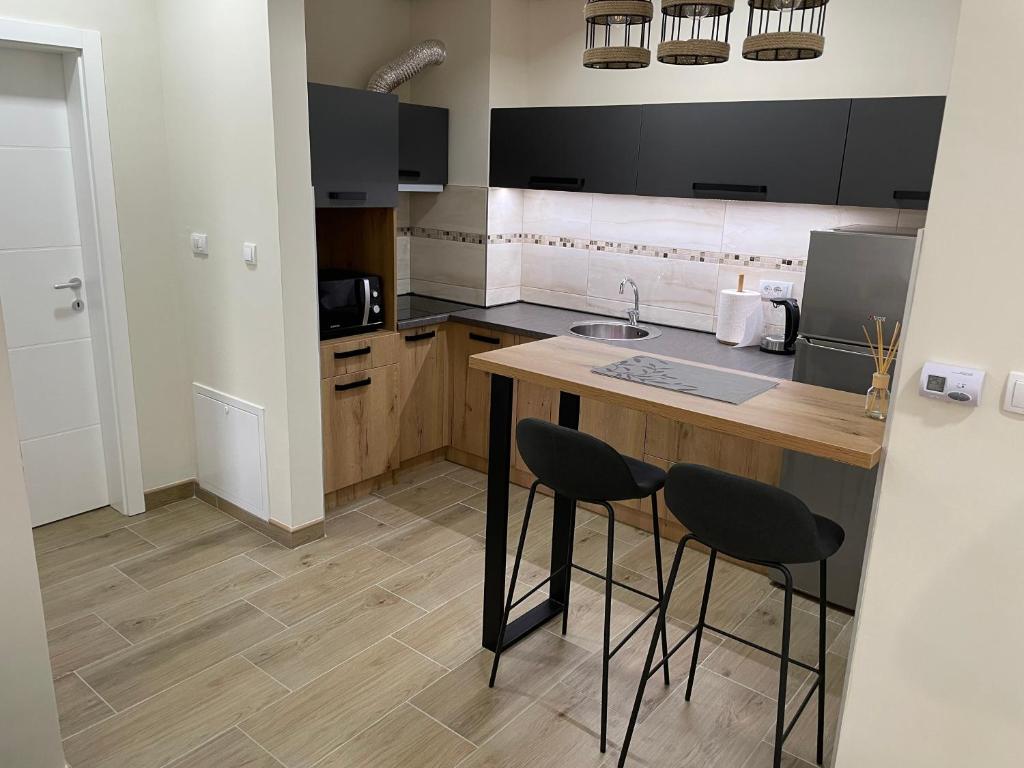 Kuchyň nebo kuchyňský kout v ubytování DREAM house