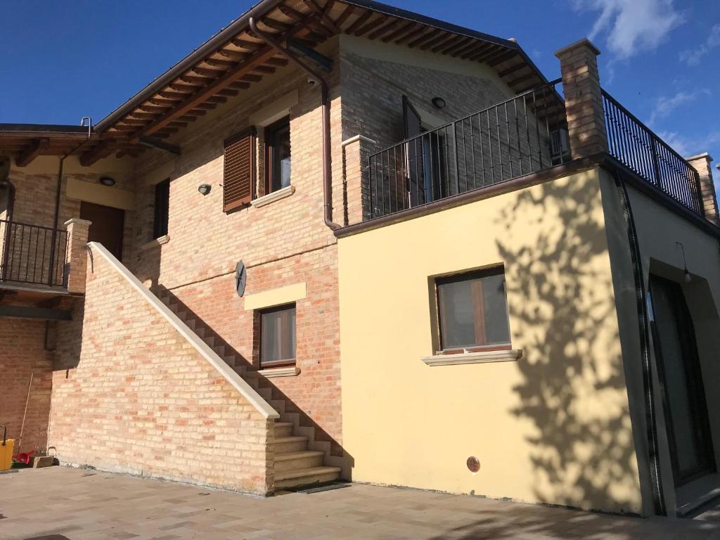 Budova, v ktorej sa ubytovanie bed & breakfast nachádza