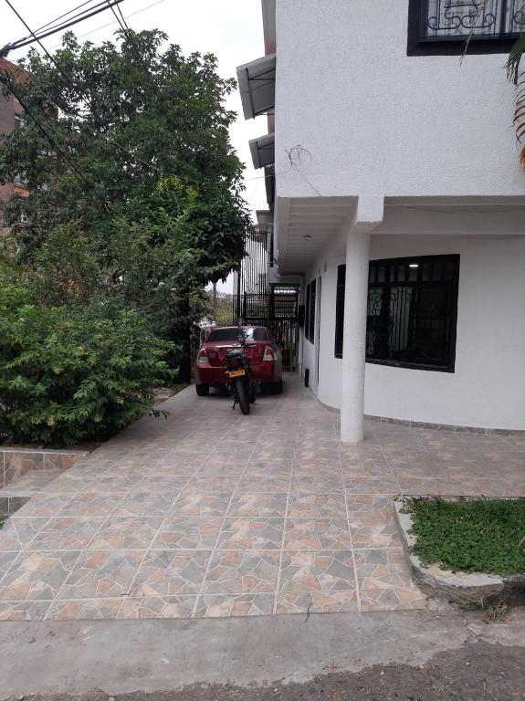 Budova, kde se apartmán nachází