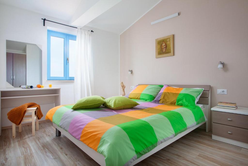 Łóżko lub łóżka w pokoju w obiekcie Relax in nature villa Mugeba Club