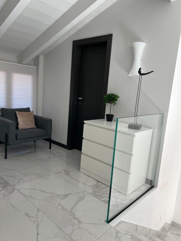 A seating area at PAGANINI suites and apartments