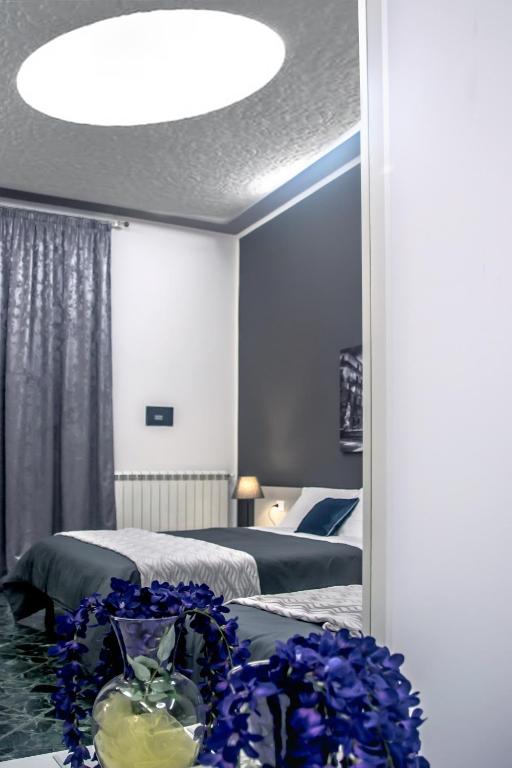 Postel nebo postele na pokoji v ubytování Amarillo