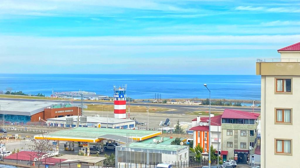 A general sea view or a sea view taken from a szállodákat