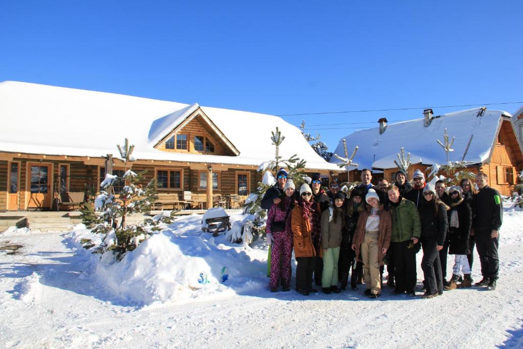 Vila Zlatibor Tornik during the winter