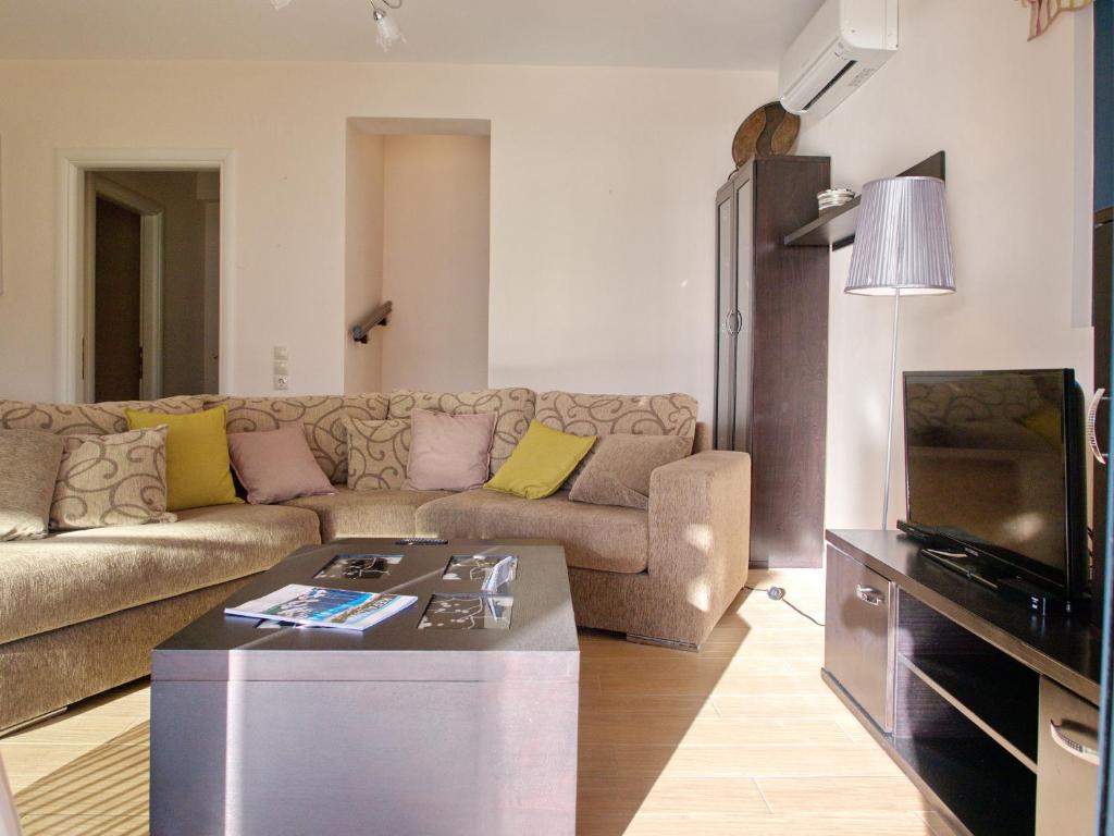 Kuchyň nebo kuchyňský kout v ubytování Villa Anna Maria Rock Beach Pure Luxury
