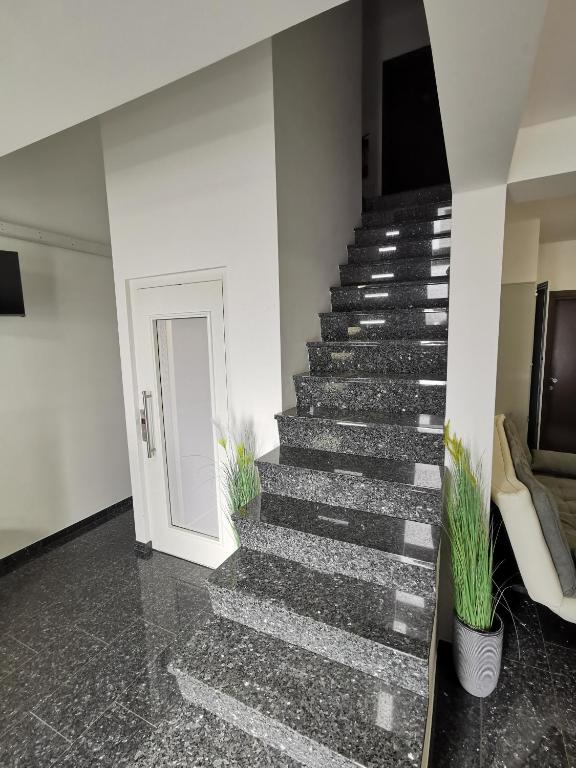 TV a/nebo společenská místnost v ubytování Bled Paradise Apartments