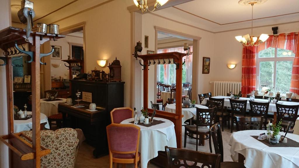 Restoran või mõni muu söögikoht majutusasutuses Pension Waldschlösschen