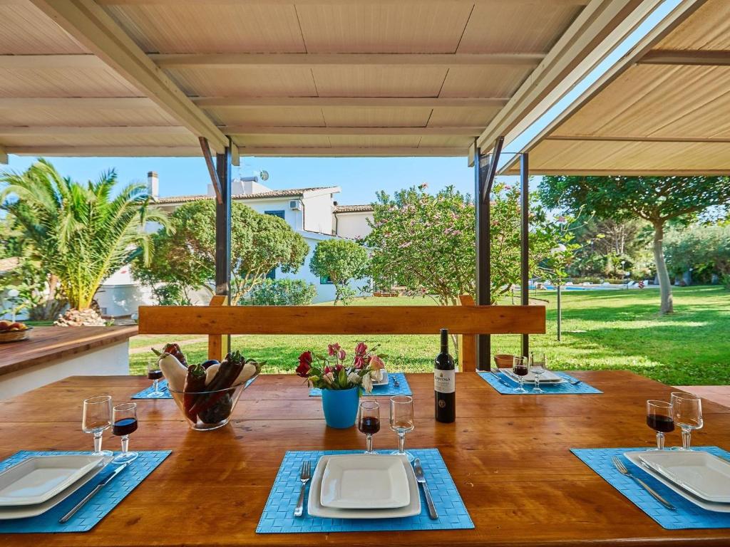 A garden outside Baroque Bliss Luxurious Villa