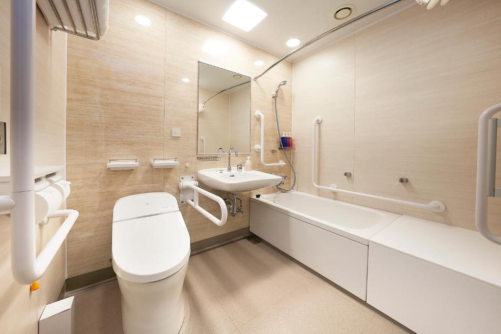 Koupelna v ubytování Keisei Richmond Hotel Tokyo Kinshicho