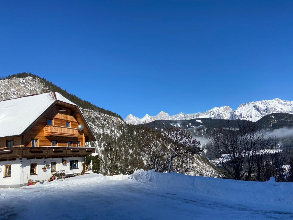 Nespecifikovaný výhled na hory nebo výhled na hory při pohledu z bed and breakfast