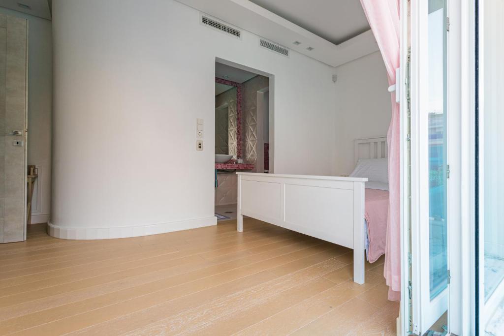 Posteľ alebo postele v izbe v ubytovaní Sapphire Luxury Villa