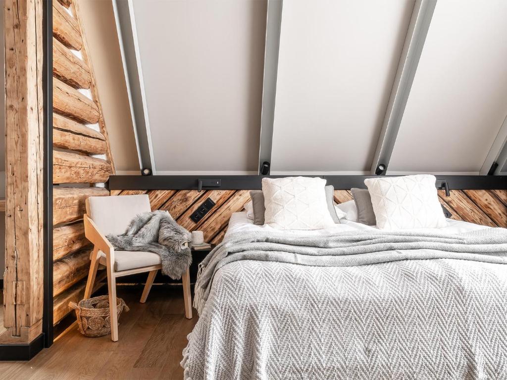 Posteľ alebo postele v izbe v ubytovaní Villa T Apartments & SPA