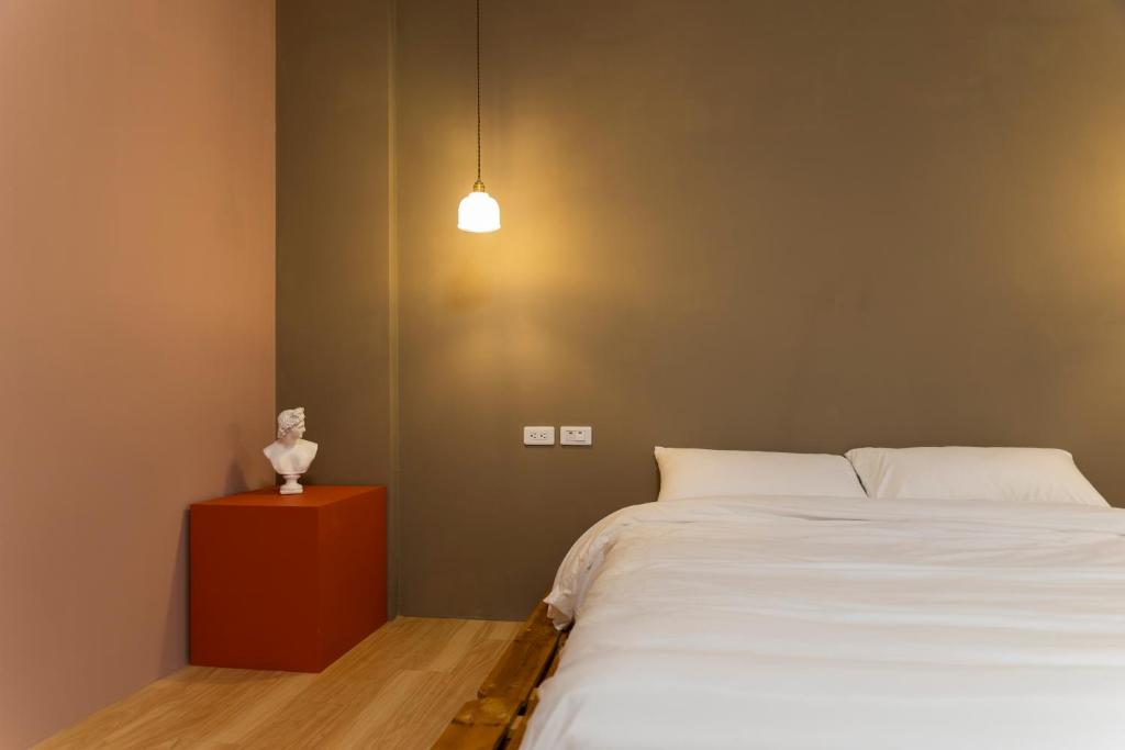 Postel nebo postele na pokoji v ubytování 01+ Home
