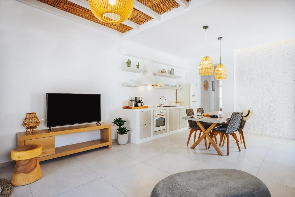 Kuchyň nebo kuchyňský kout v ubytování Andromeda Residences