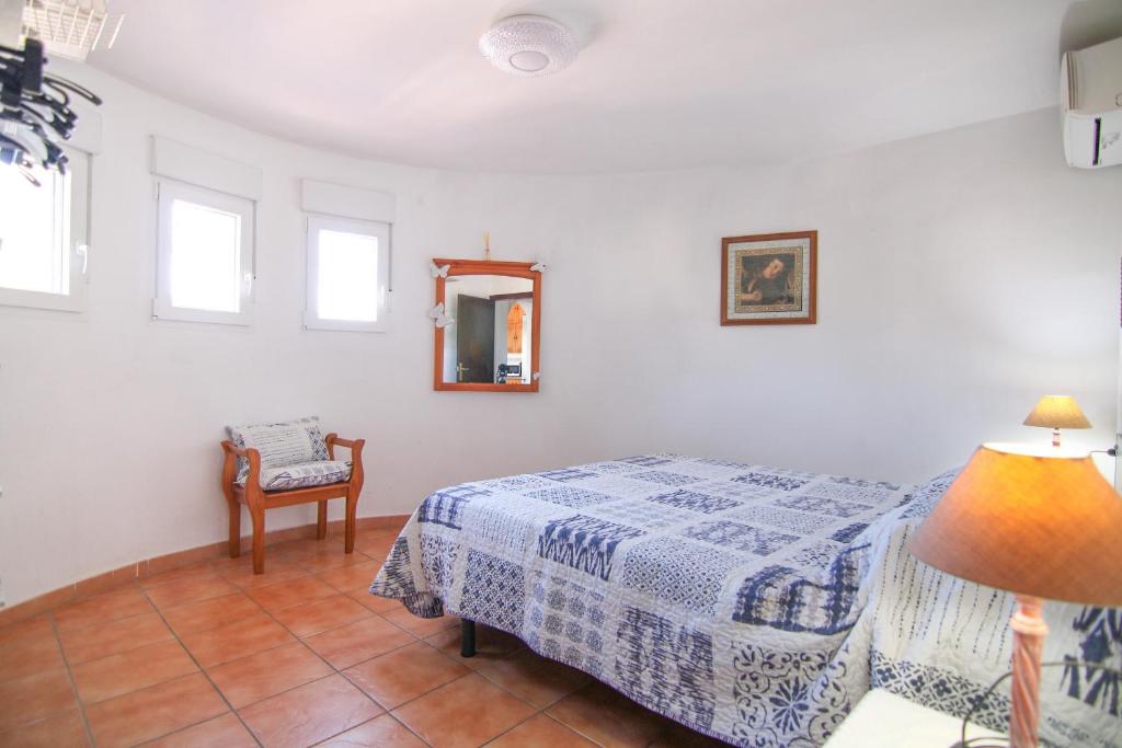 Postel nebo postele na pokoji v ubytování Villa Maryvilla 0210