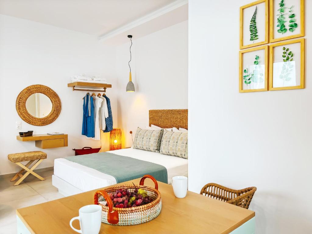 Postel nebo postele na pokoji v ubytování Andromeda Residences