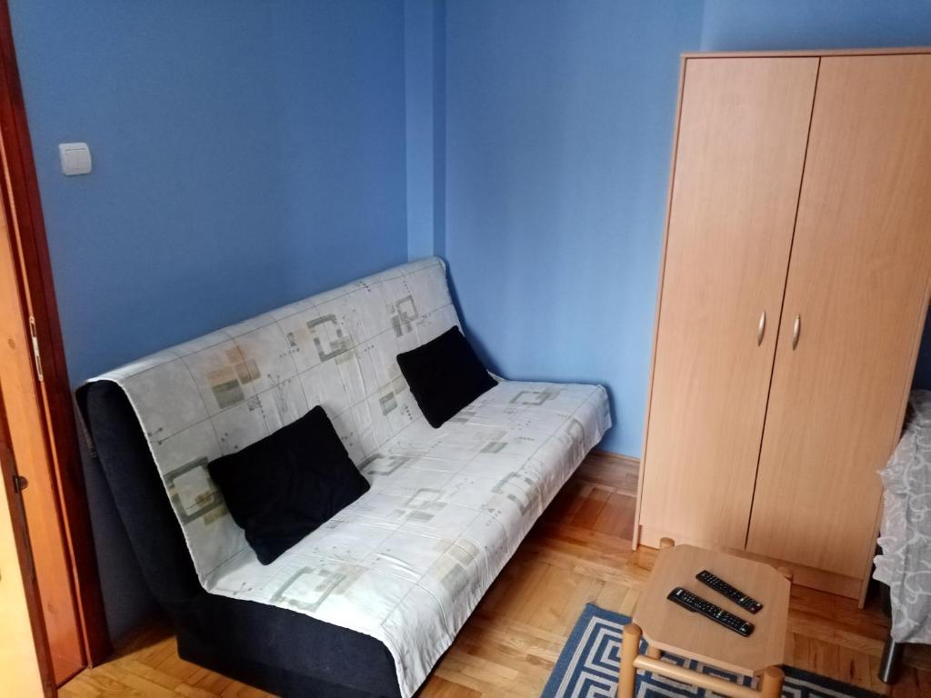 Cama o camas de una habitación en Apartments Dobra Vila