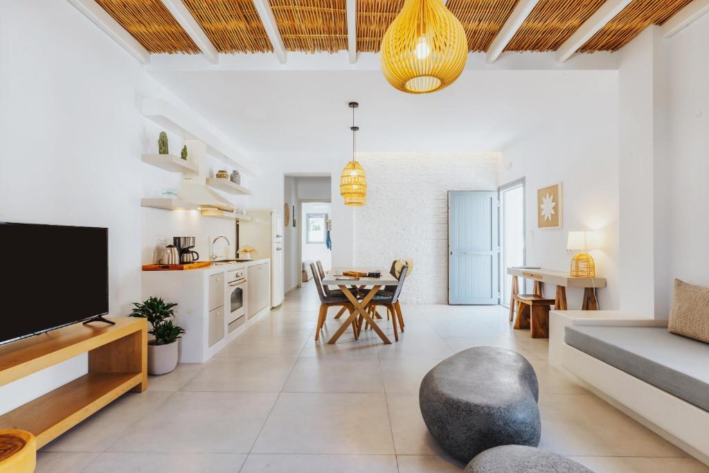 Kuchyň nebo kuchyňský kout v ubytování Andromeda Residences