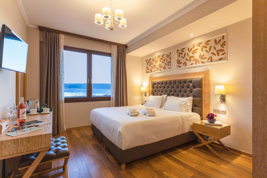 Posteľ alebo postele v izbe v ubytovaní La Suite Boutique Hotel & Spa