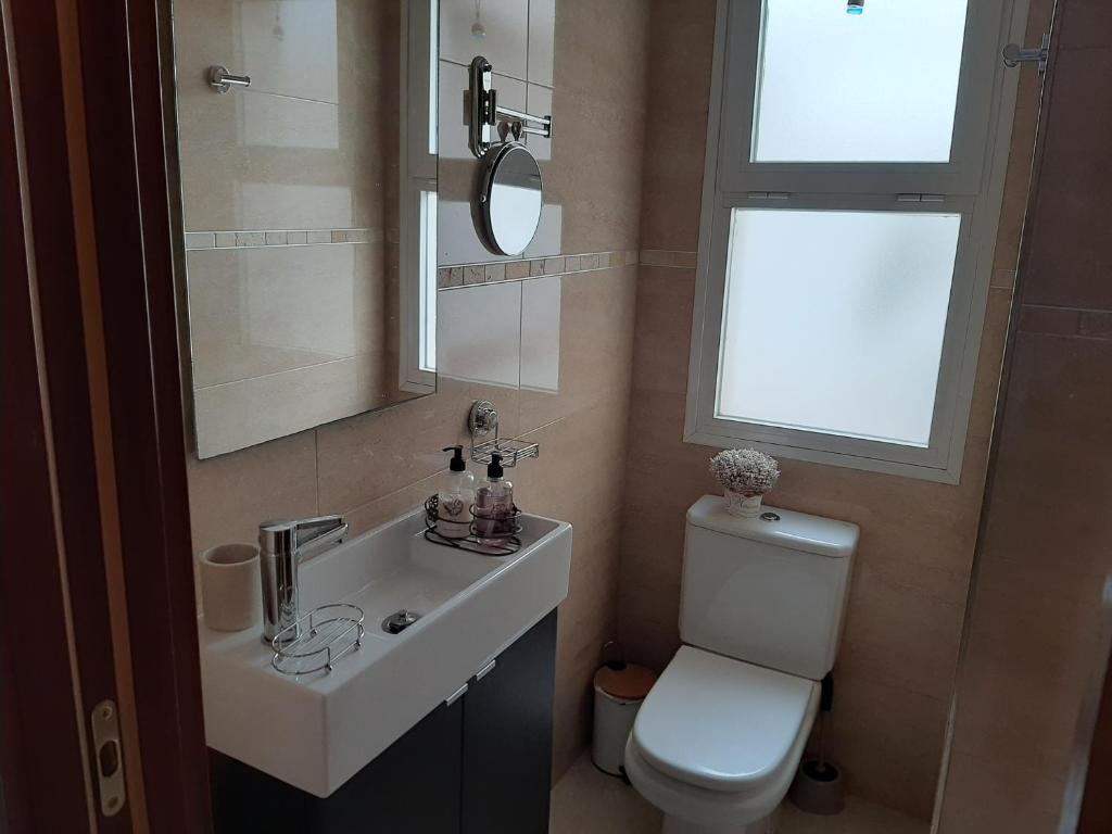 Kúpeľňa v ubytovaní Apartment in perfect position Historic Centre Malaga