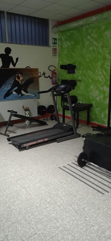 Centrum fitness w obiekcie Bunker degli inventori