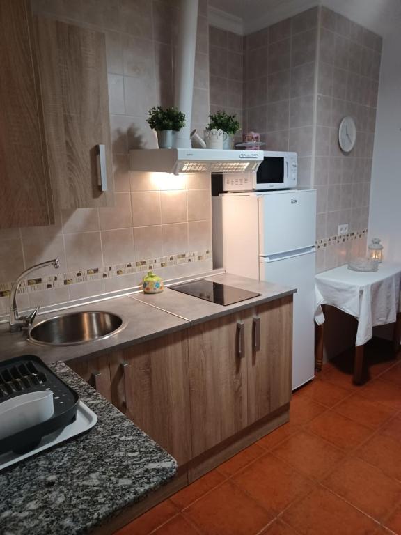 Una cocina o zona de cocina en La Gonzala