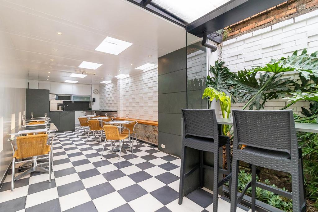 Kuchyň nebo kuchyňský kout v ubytování Hotel Abitare 56
