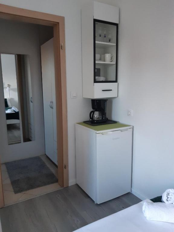 Kuchyň nebo kuchyňský kout v ubytování Guest House Sonja