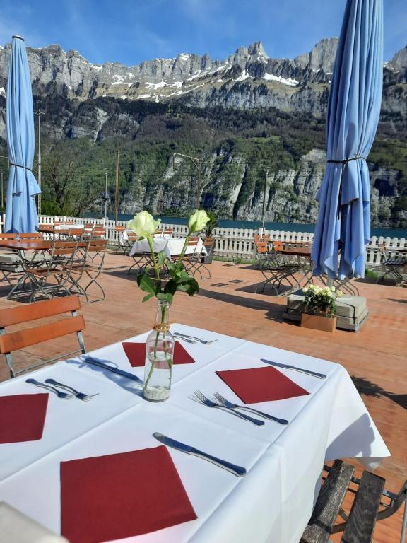 Nespecifikovaný výhled na hory nebo výhled na hory při pohledu z hotelu