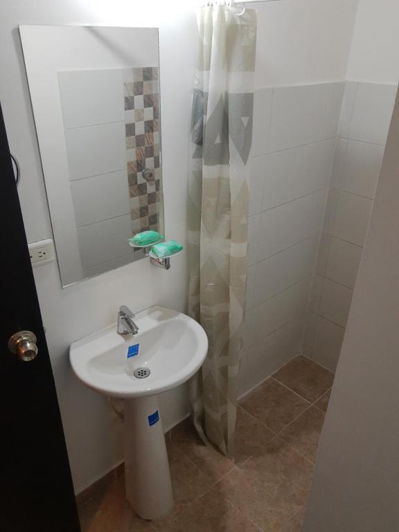Vannituba majutusasutuses El Hogar de Ami