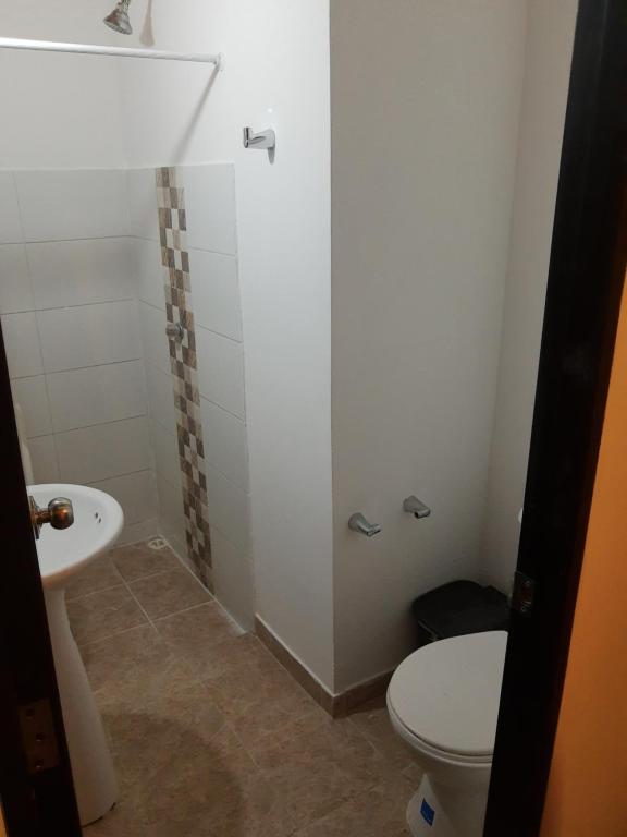 Vannituba majutusasutuses El Hogar de Ami