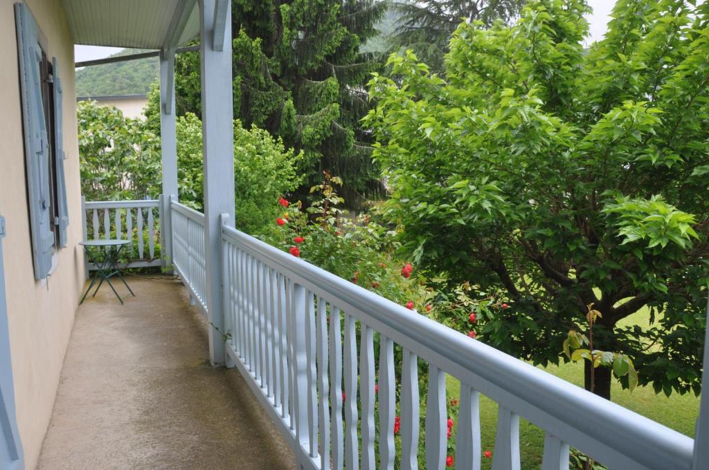 Balcone o terrazza di Gîte d'étape Le Couvent d'Ossau