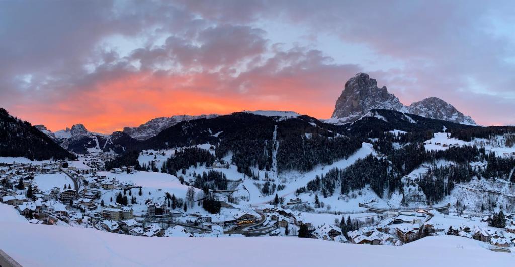 Nespecifikovaný výhled na hory nebo výhled na hory při pohledu z bed and breakfast