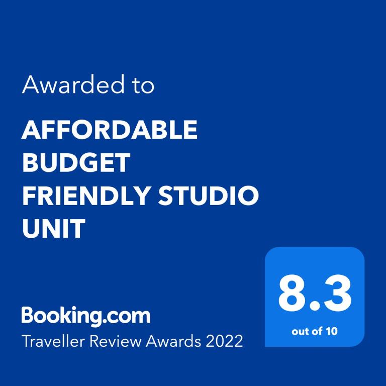 AFFORDABLE BUDGET FRIENDLY STUDIO UNIT - One-Bedroom Apartment