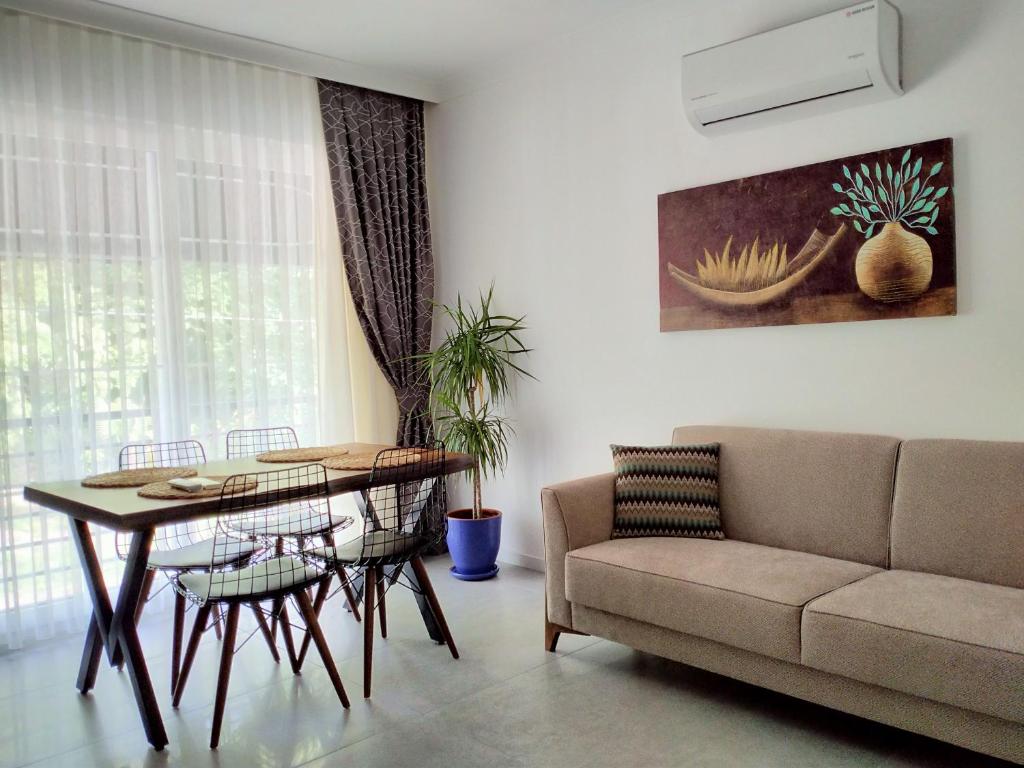 Posezení v ubytování AdaHan Family Rooms Gocek