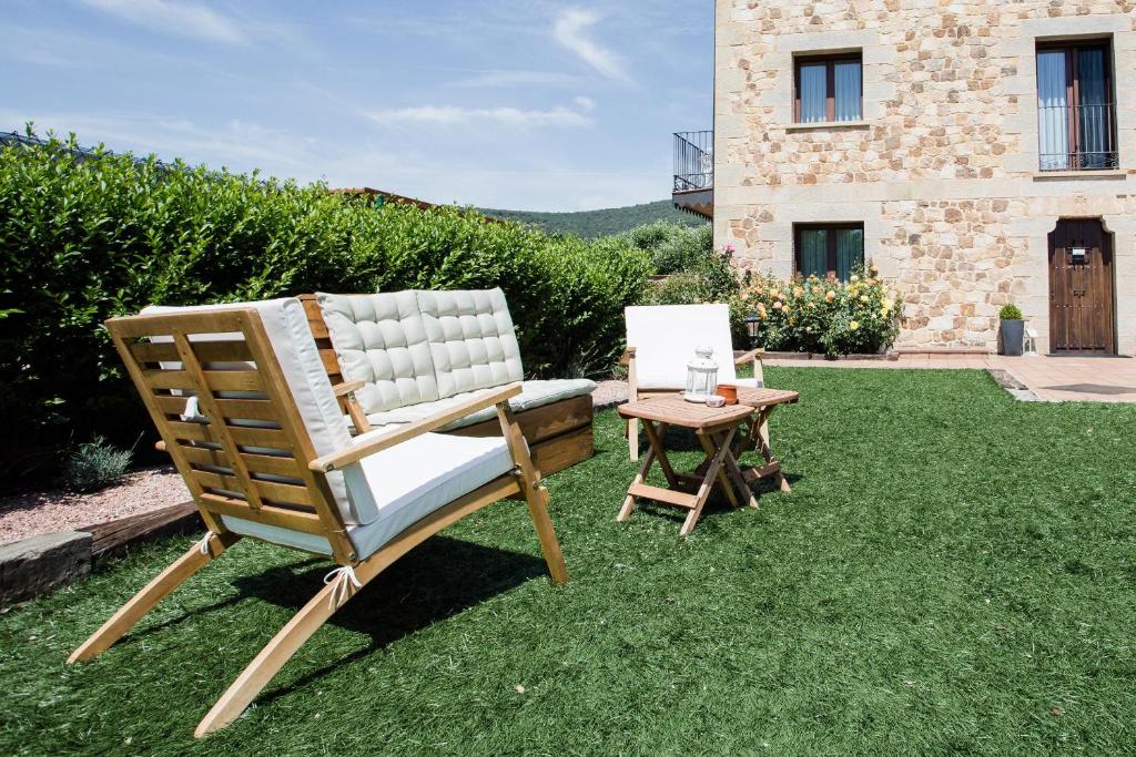 Zahrada ubytování Casa Rural Pico de los Haces