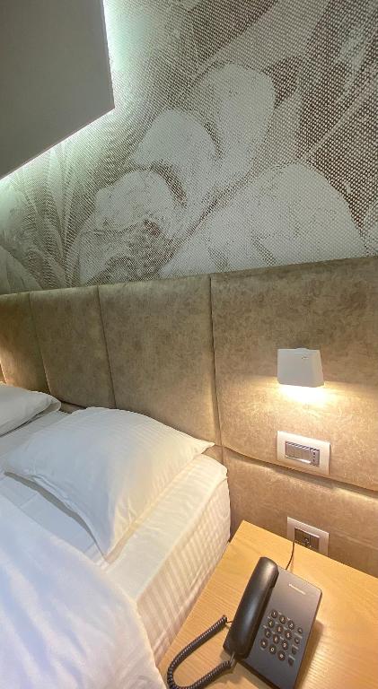 Postel nebo postele na pokoji v ubytování Marina Premium Hotel & Apartments