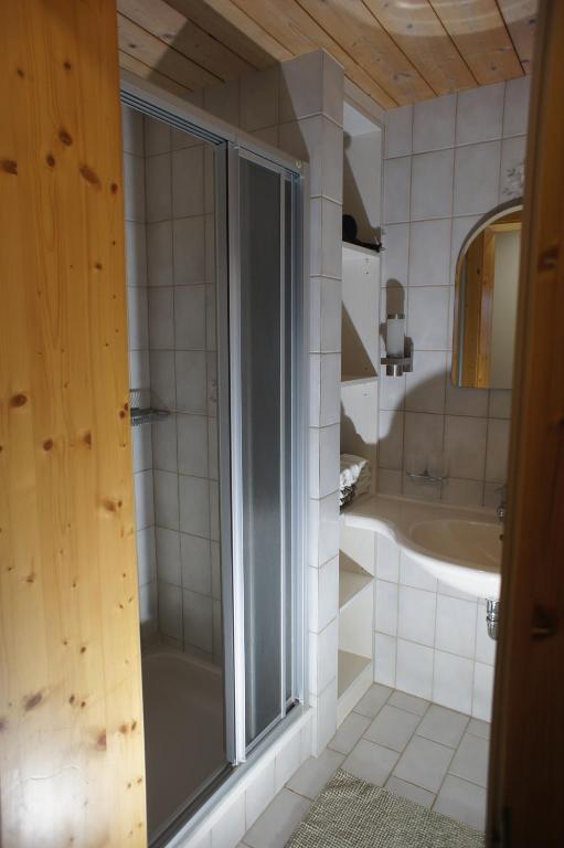 Kúpeľňa v ubytovaní Haus Joachim
